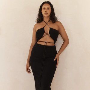 Johansen Australian brand Florence Dress Black in size small NWT